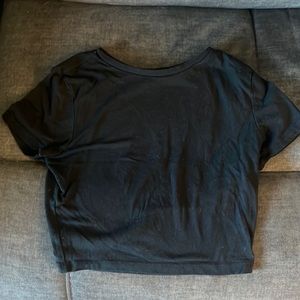 Wild Fable. Target. Black cropped tee. Size small